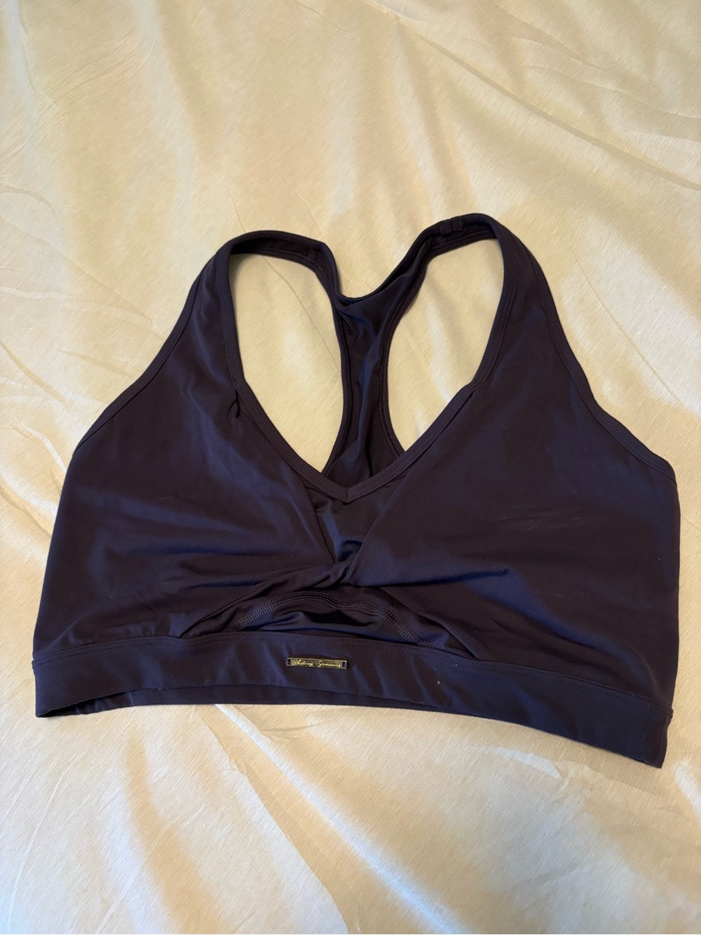 Gymshark Black Racerback Sports Bra